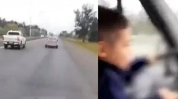 Habló el padre que obligó a su hijo de 7 años a manejar: le retuvieron la licencia Habló el padre que obligó a su hijo de 7 años a manejar: le retuvieron la licencia