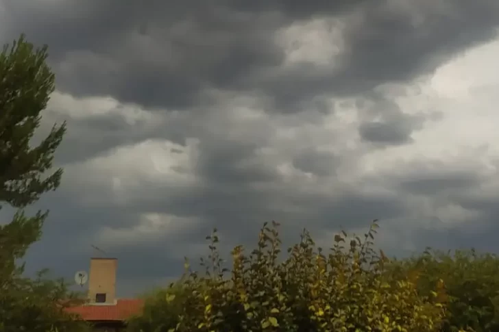 Emitieron un nuevo alerta por fuertes tormentas en 6 departamentos de San Juan