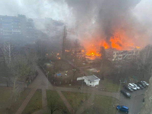 Se estrelló un helicóptero en Ucrania y murió el ministro del Interior junto a otras 15 personas
