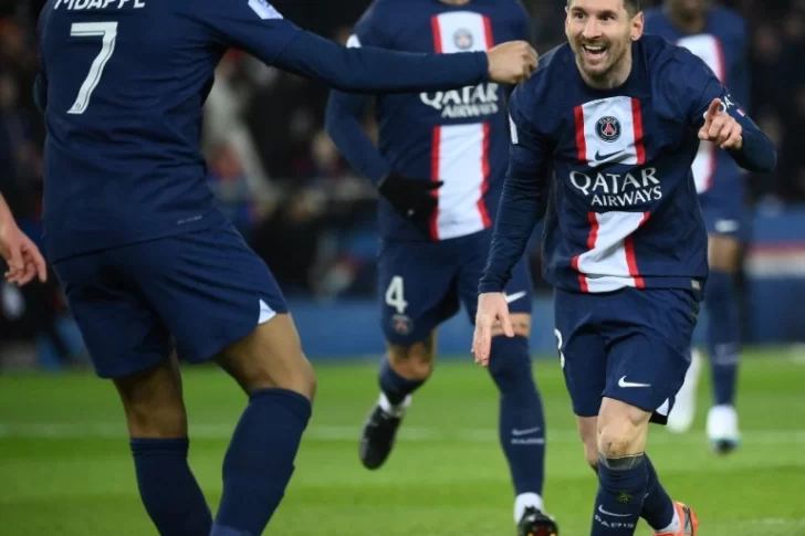 Messi marcó en la victoria del París Saint Germain