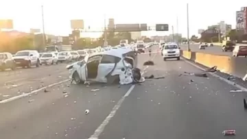 Choque múltiple en Panamericana: murió una mujer y uno de los conductores estaba alcoholizado Choque múltiple en Panamericana: murió una mujer y uno de los conductores estaba alcoholizado