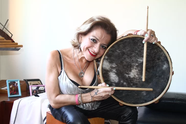 La Pirán con Caligaris, a Cosquín