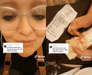 Una moza atendió una mesa con 17 personas y se indignó con la propina que dejaron Una moza atendió una mesa con 17 personas y se indignó con la propina que dejaron