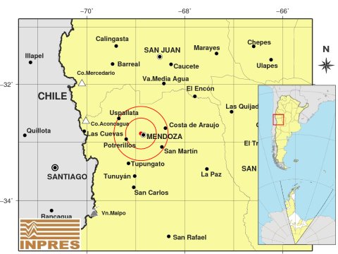 Un temblor sorprendió a los mendocinos en el aniversario de uno de sus peores terremotos