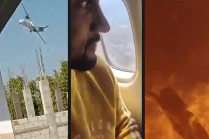 El estremecedor video grabado desde adentro del avión que se estrelló en Nepal El estremecedor video grabado desde adentro del avión que se estrelló en Nepal