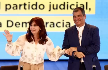 CFK volvió a criticar a la Justicia: “Todas las persecuciones tienen que ver con la economía”