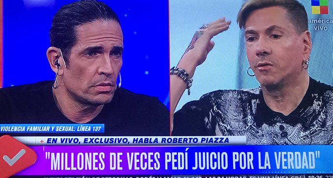 “Una calentura momentánea con un niño no es una calentura”: el cruce entre Diego Ramos y Piazza en Tv “Una calentura momentánea con un niño no es una calentura”: el cruce entre Diego Ramos y Piazza en Tv