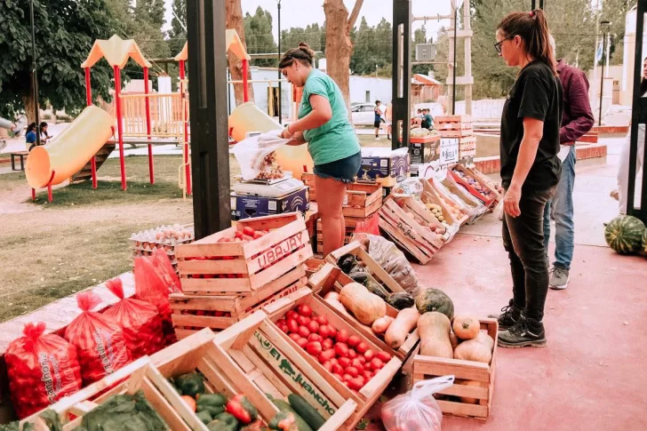 Hacen ferias para abaratar los precios y ampliar la venta de frutas y verduras