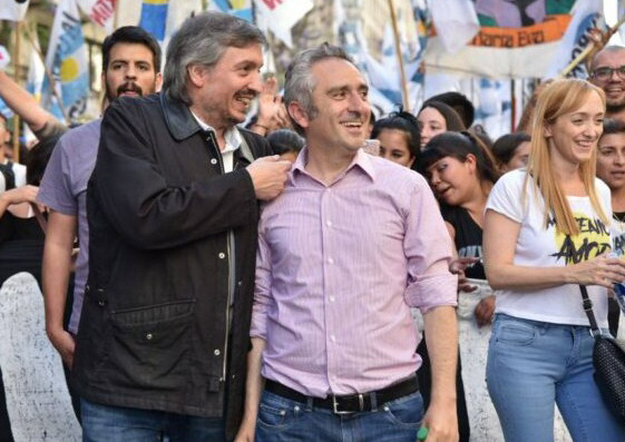 Fuerte embestida de Larroque a Alberto