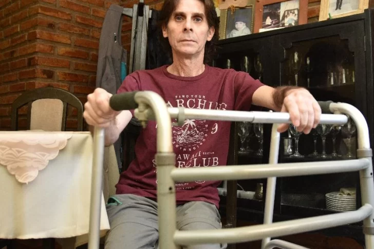 Donaron una casa para rifar y darle lo recaudado al hombre con esclerosis