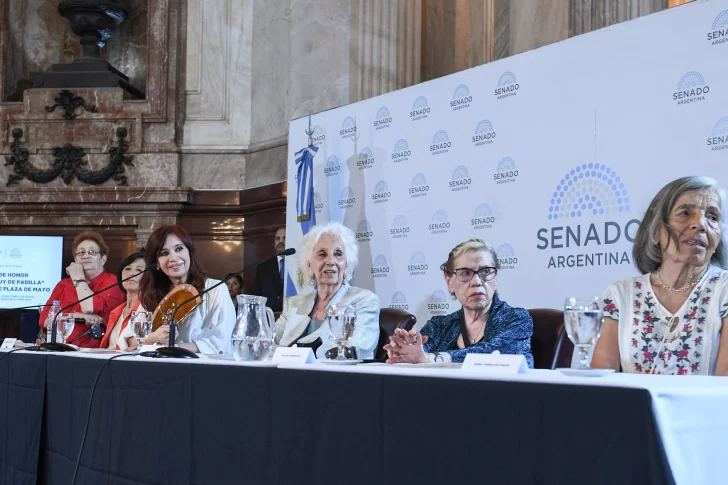 Cristina Kirchner agitó en el Senado la interna oficialista