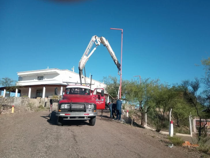 Difunta Correa: más iluminación para recibir la Cabalgata de la Fe Difunta Correa: más iluminación para recibir la Cabalgata de la Fe