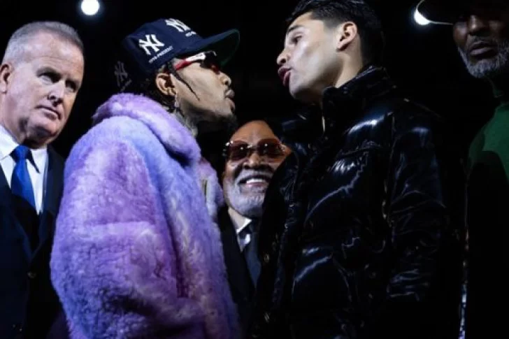 Davis y García presentaron su pelea