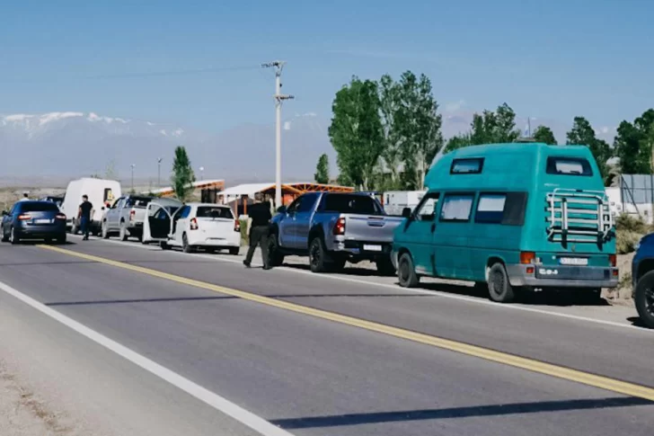 Por mejoras en el camino, aumentó fuerte el tránsito por Agua Negra
