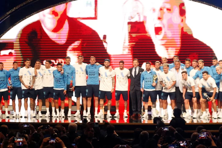 Reconocimiento a los campeones mundiales