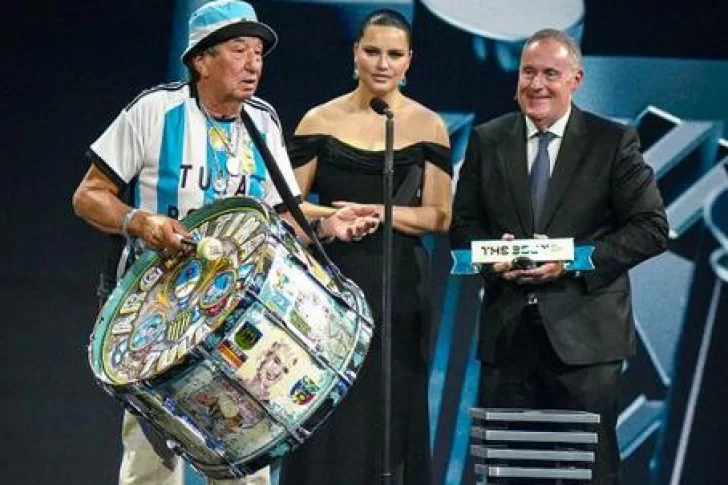 Argentina obtuvo el The Best como Mejor Hinchada y el “Tula” recibió la distinción