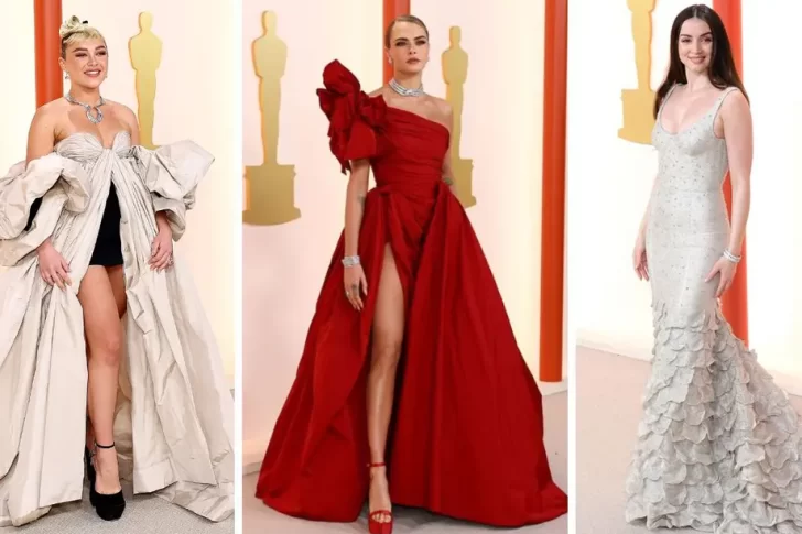 Premios Oscar 2023: todos los looks de la alfombra champagne