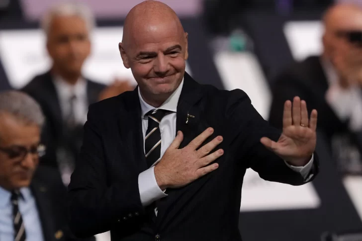Gianni Infantino fue reelegido como presidente de la FIFA