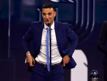 Lionel Scaloni ganó el premio The Best como Mejor Entrenador