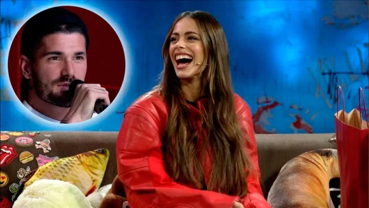 Rodrigo De Paul acompañó a Tini a una entrevista en España y lo dejaron en offside Rodrigo De Paul acompañó a Tini a una entrevista en España y lo dejaron en offside