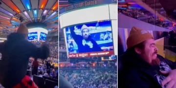 Migue Granados fue a ver un partido de NBA, bailó frente a todo el estadio y generó la reacción de Dua Lipa Migue Granados fue a ver un partido de NBA, bailó frente a todo el estadio y generó la reacción de Dua Lipa
