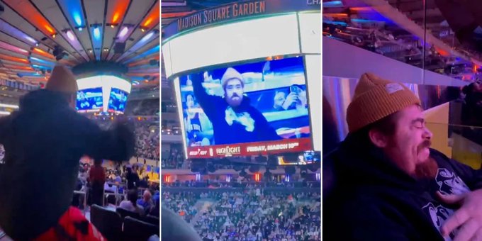 Migue Granados fue a ver un partido de NBA, bailó frente a todo el estadio y generó la reacción de Dua Lipa Migue Granados fue a ver un partido de NBA, bailó frente a todo el estadio y generó la reacción de Dua Lipa