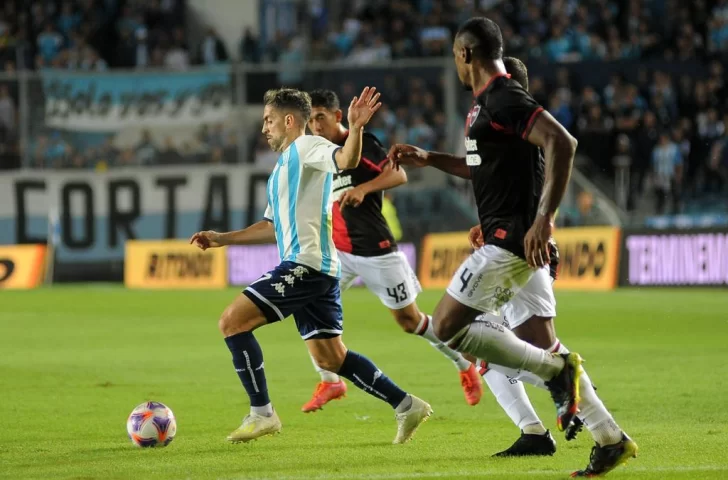 Racing no pudo con Newell’s y cayó como local