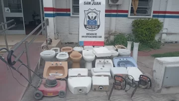 Desde bombas de agua hasta bicicletas: desbaratan banda que se dedicaba a escruches de casas Desde bombas de agua hasta bicicletas: desbaratan banda que se dedicaba a escruches de casas