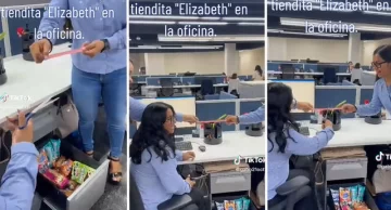 Una empleada inauguró un “kiosquito” en su oficina y se volvió viral Una empleada inauguró un “kiosquito” en su oficina y se volvió viral