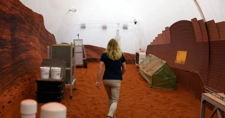 La NASA creó con impresora 3D una casa para simular la vida en Marte
