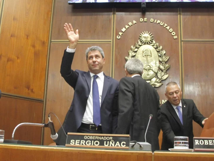 En la previa al comicio, Uñac respaldó su gestión con obras y le pegó a UxSJ En la previa al comicio, Uñac respaldó su gestión con obras y le pegó a UxSJ