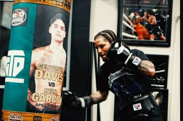 Davis anticipa que noqueará a García