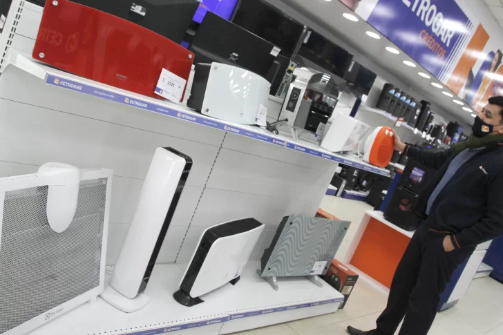 Los artefactos para la calefacción de los hogares vienen con incrementos del 30%