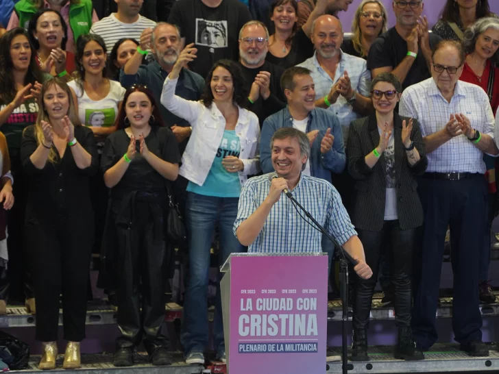 Máximo apura el clamor y pide al FdT acordar un plan de gobierno