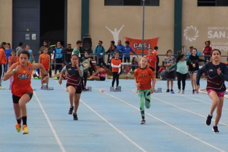 Exitoso torneo de pista y campo