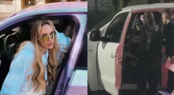 Se accidentó “La Joaqui” a bordo de su camioneta