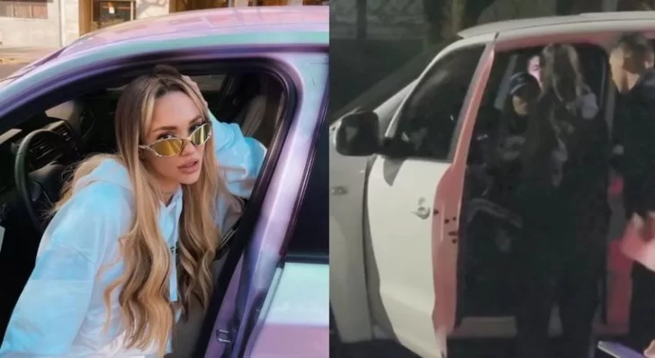 Se accidentó “La Joaqui” a bordo de su camioneta