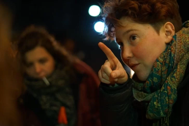 Una realizadora local, en el festival Looking China