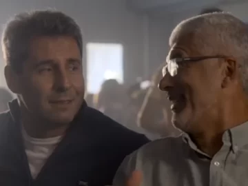 Uñac, en modo actor, y un spot de campaña que llamó la atención en redes Uñac, en modo actor, y un spot de campaña que llamó la atención en redes