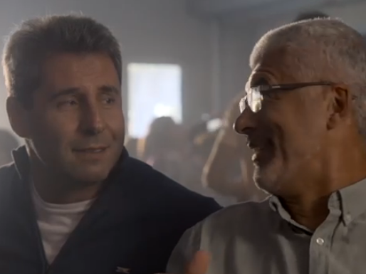 Uñac, en modo actor, y un spot de campaña que llamó la atención en redes Uñac, en modo actor, y un spot de campaña que llamó la atención en redes