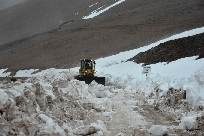 Después de dos días cerrado, habilitaron el Paso de Agua Negra Después de dos días cerrado, habilitaron el Paso de Agua Negra