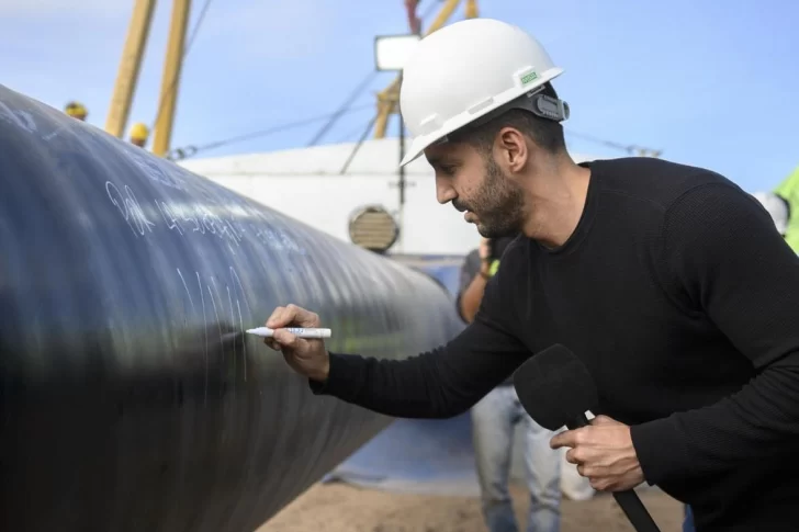 Paso histórico: soldadura final en Gasoducto Néstor Kirchner