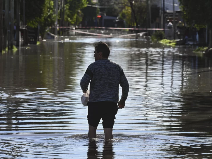 Histórico temporal con lluvias abatió a Buenos Aires Histórico temporal con lluvias abatió a Buenos Aires