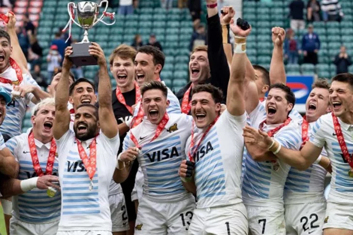 Los Pumas “7 ganaron en Londres
