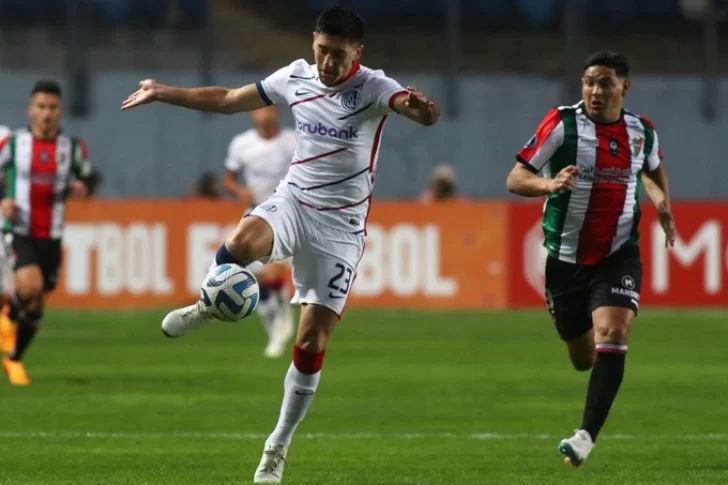 San Lorenzo cosechó un valioso empate en Chile frente a Palestino