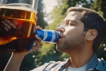 Crean el spot publicitario de una cerveza con inteligencia artificial y el resultado perturba