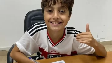 El “Leo” Messi de Brasil que a sus 9 años ya fichó para San Pablo El “Leo” Messi de Brasil que a sus 9 años ya fichó para San Pablo