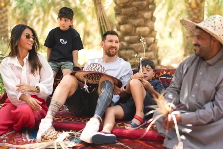 PSG suspendió a Messi por dos semanas por su viaje a Arabia Saudita