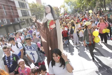 El color de la Peregrinación de Familias a Fátima