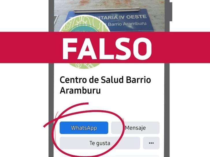 Alertan por una estafa a nombre de un centro de salud que pide dinero para la atención Alertan por una estafa a nombre de un centro de salud que pide dinero para la atención